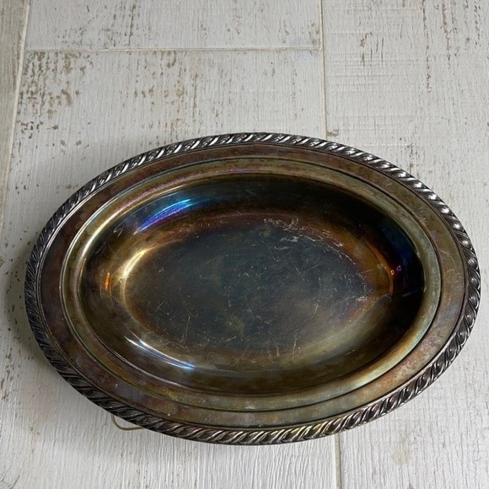 WMA Rogers Vintage Silver Plated Serving Plate